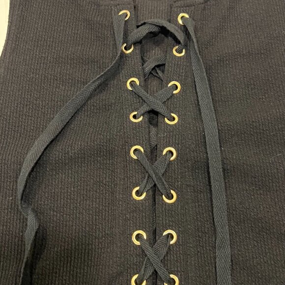 Derek Lam Tank Style Mini Dress, Black S - Picture 6 of 8